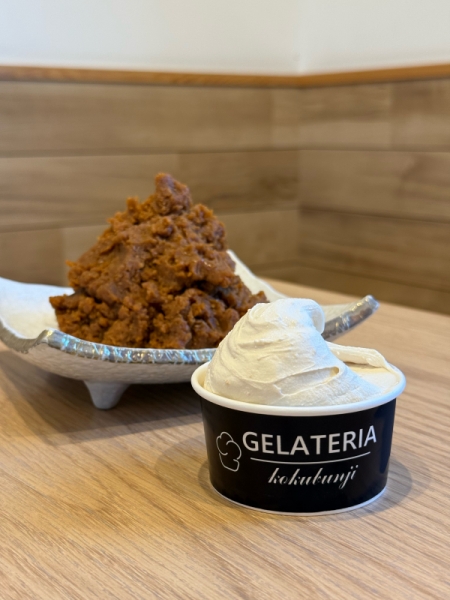 海老名の泉橋酒造の味噌でジェラート？！